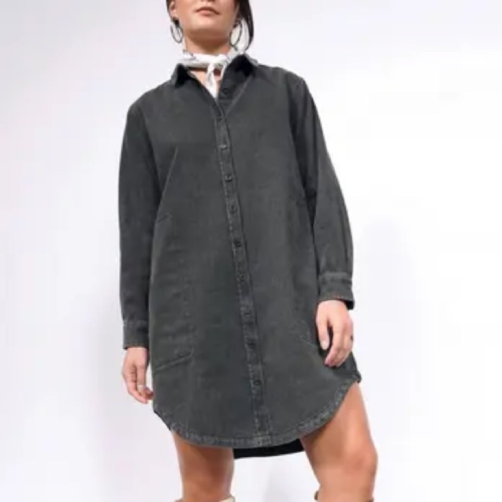 Wildfang long sleeve shirt dress